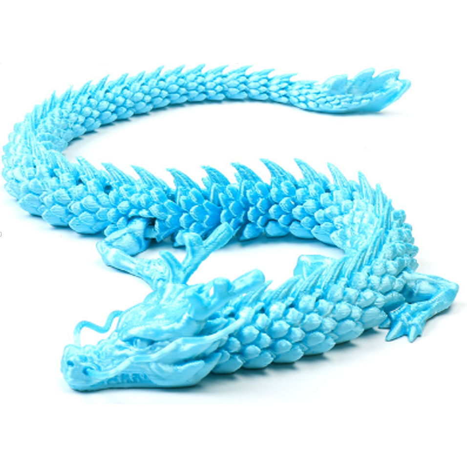 Poseable Chinese Dragon Aquarium Figurines
