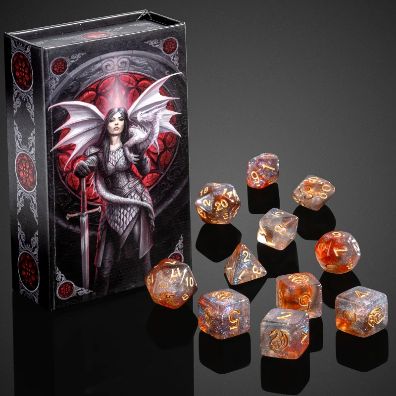 Valour Dice Set - Anne Stokes