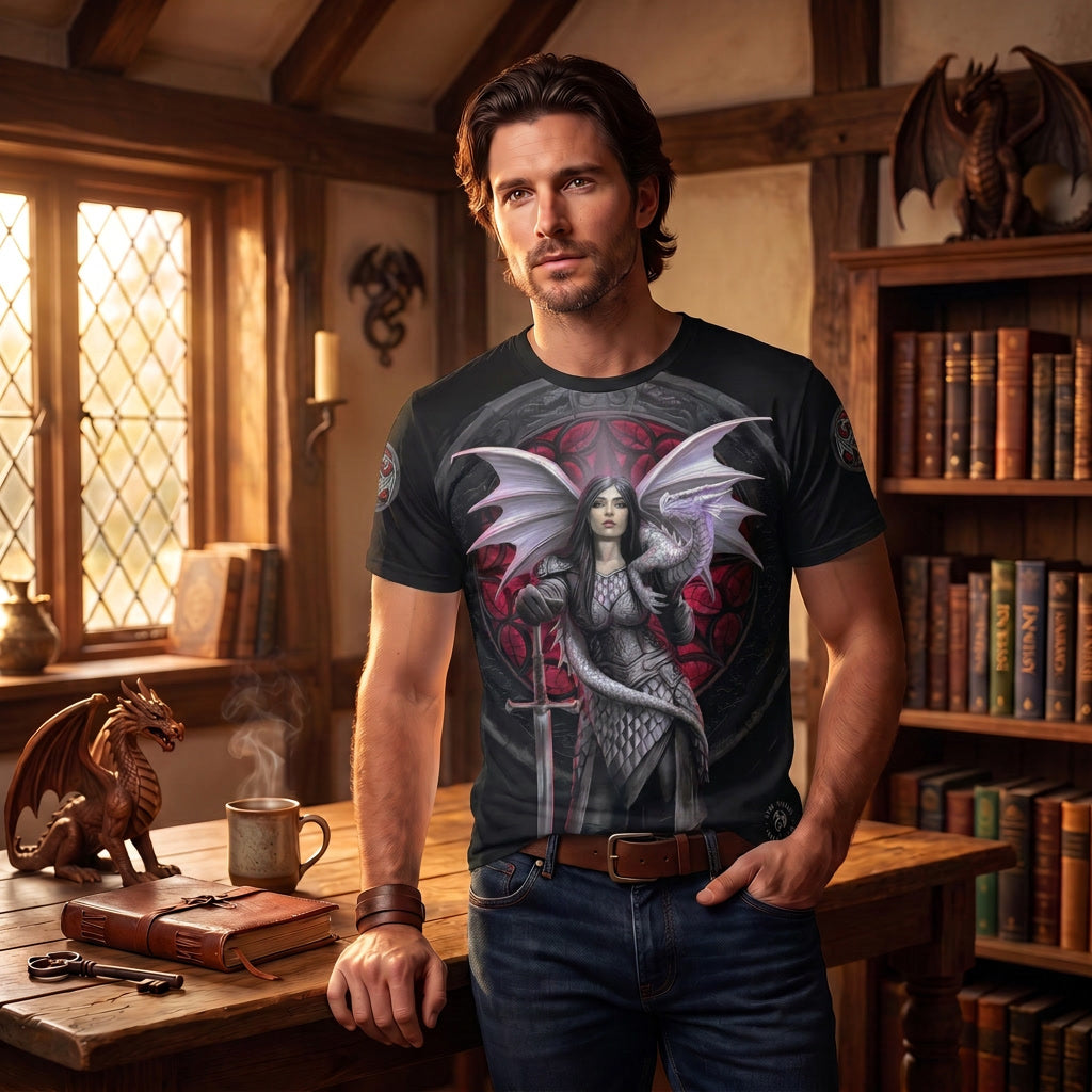 Valour T-Shirt by Anne Stokes
