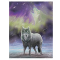 Aurora Canvas Plaque by Anne Stokes