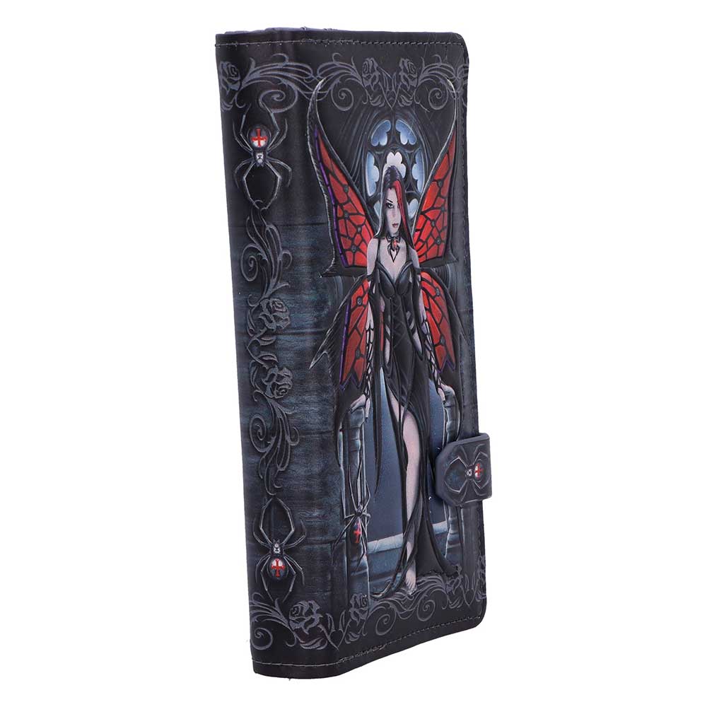 Gothic fairy artwork on Anne Stokes Aracnafaria purse