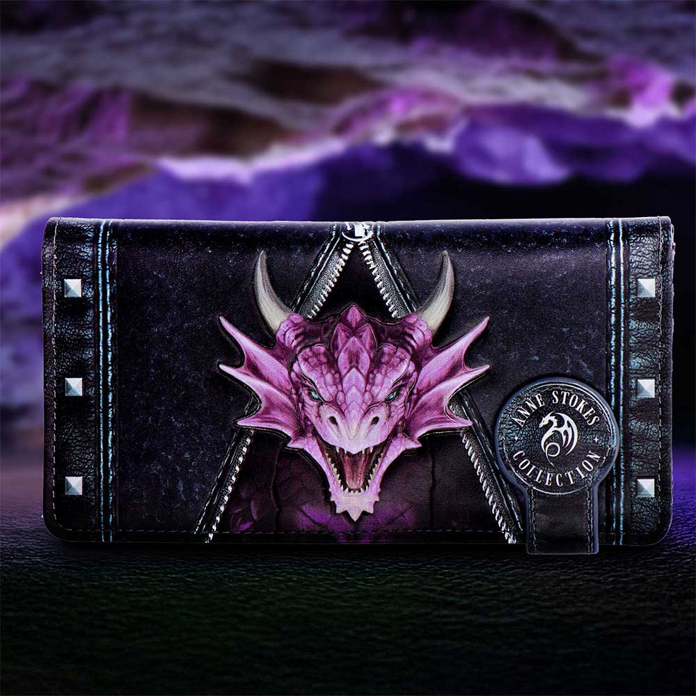 Anne Stokes Unzipped Dragon fantasy wallet for gothic and fantasy fashion