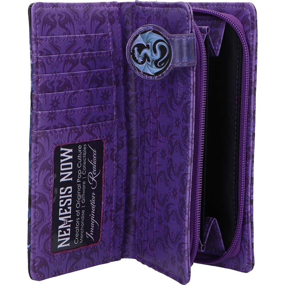 Anne Stokes Welcome Hatchling wallet interior card slots and coin pocket