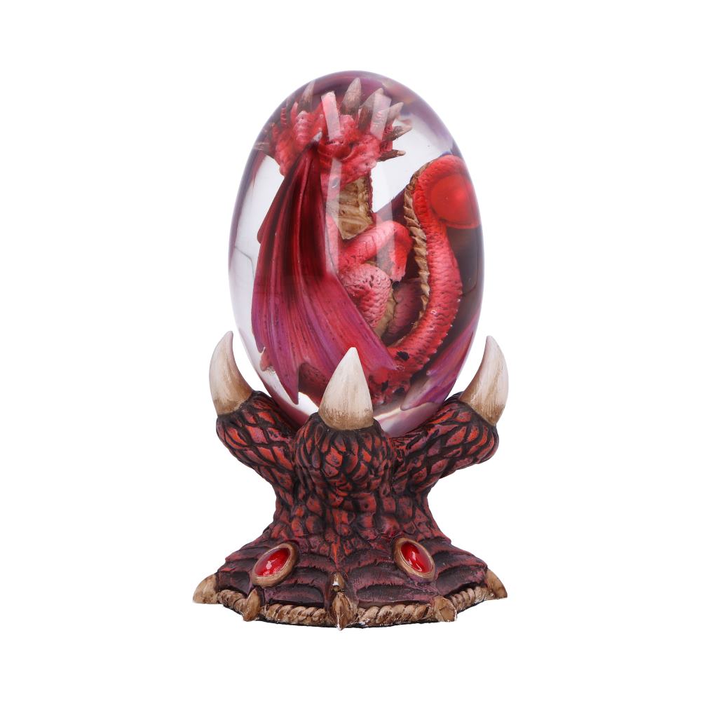 Elemental Dragonlings - Fire Dragon in Clear Egg