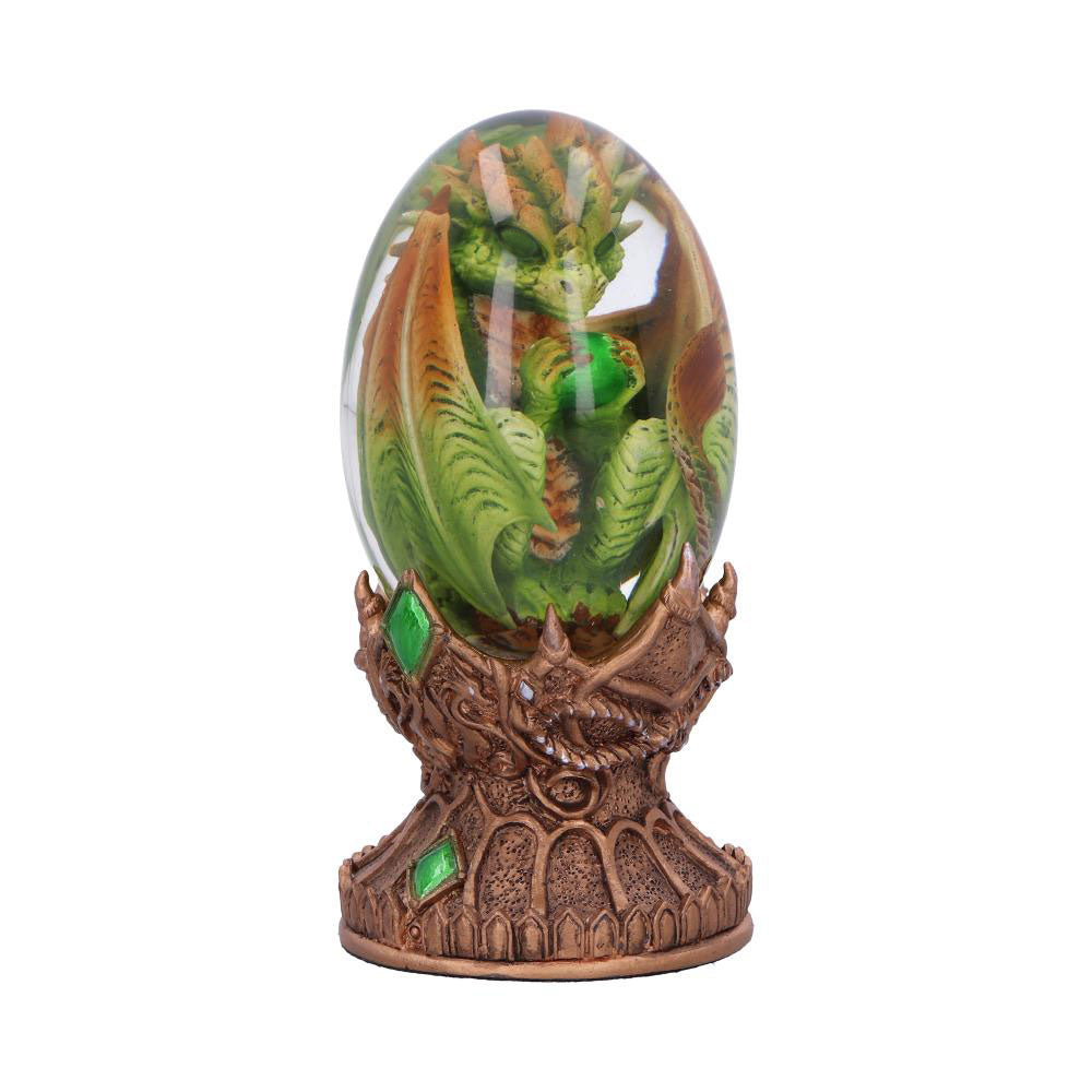 Elemental Dragonlings - Earth Dragon in Clear Egg