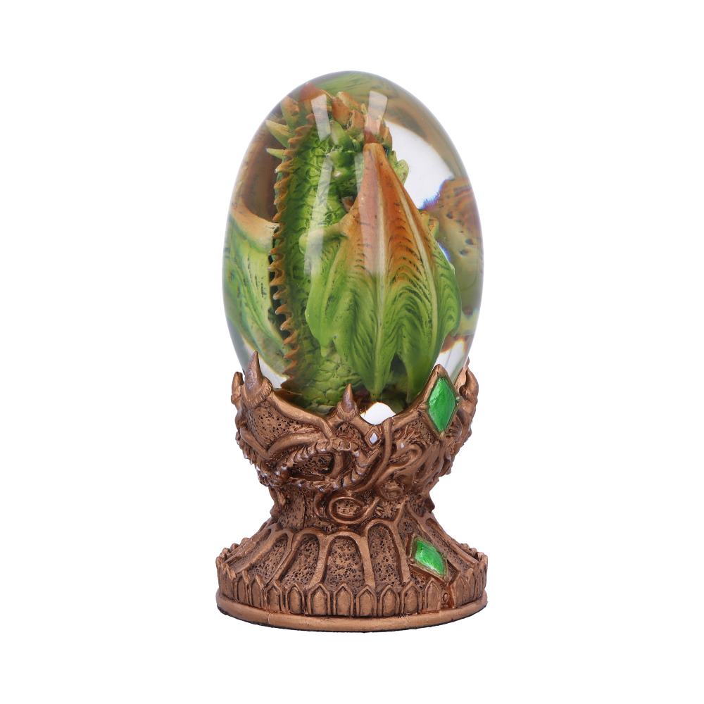 Elemental Dragonlings - Earth Dragon in Clear Egg