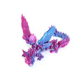 3D Laser Printed Crystal Winged Dragon 20cm