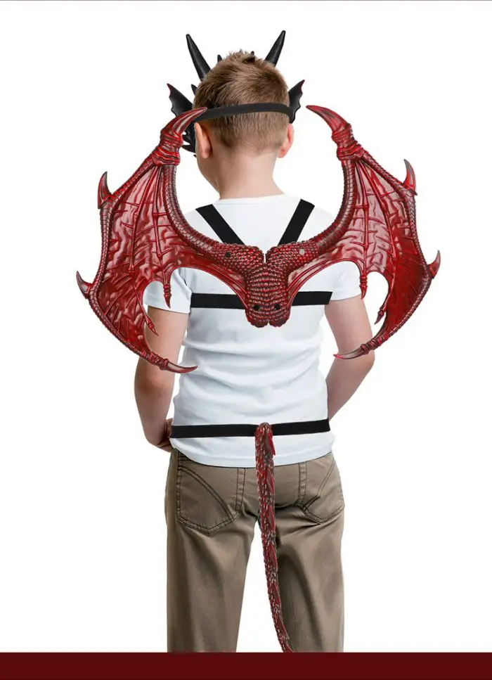 High-Quality Dragon Wings Costume