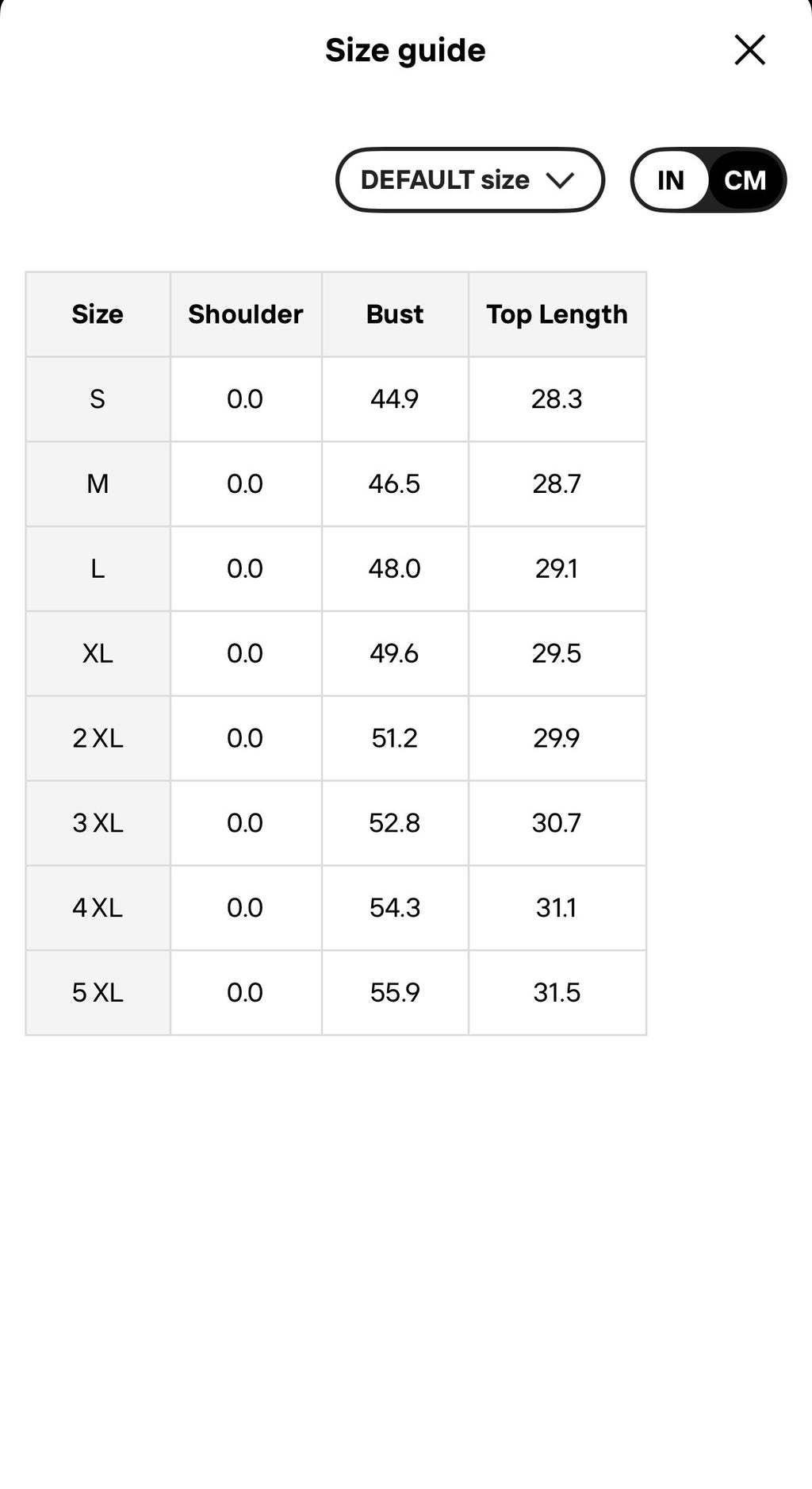 astern Dragon Hoodie Size Chart IN