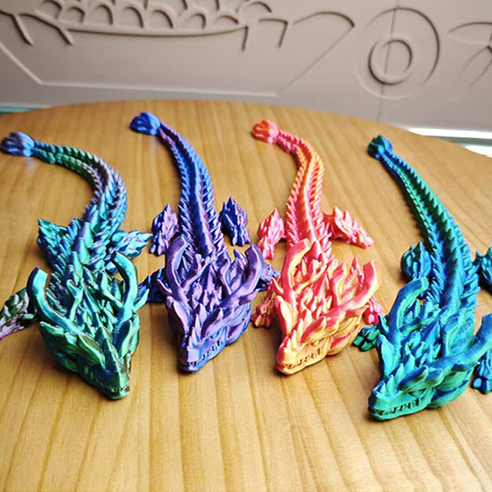 3D Laser Printed Fidget Dragon