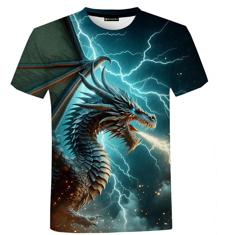 Stormbringer Blue Dragon T-Shirt