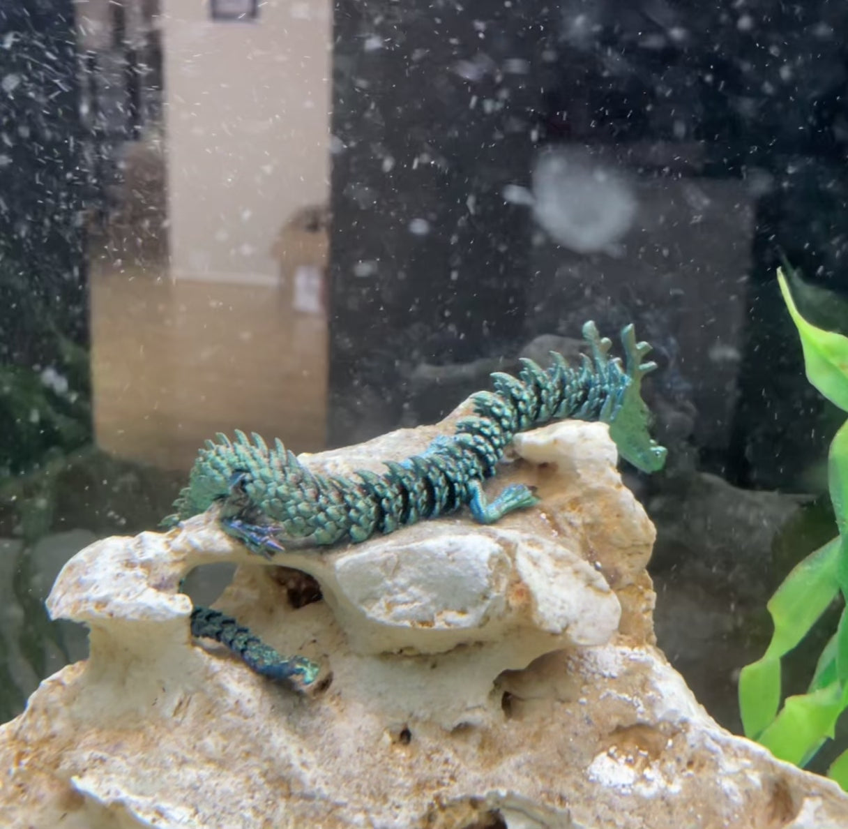 Poseable Chinese Dragon Aquarium Figurines