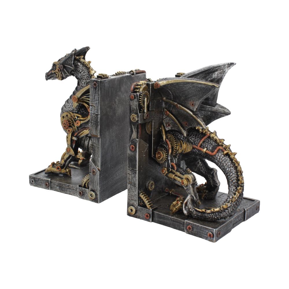 Dracus Machina Bookends 27cm