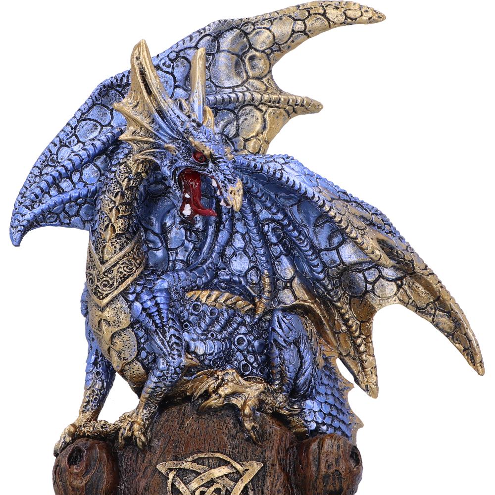 Sapphire LED Dragon Throne Protector 26cm
