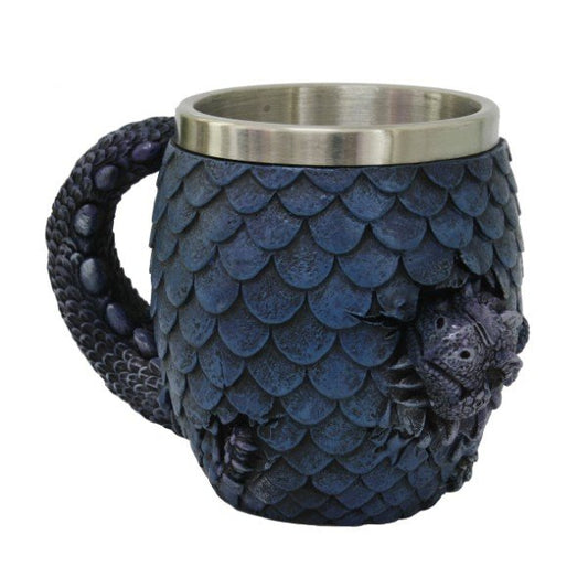 Blue Dragon Hatchling Drinking Mug