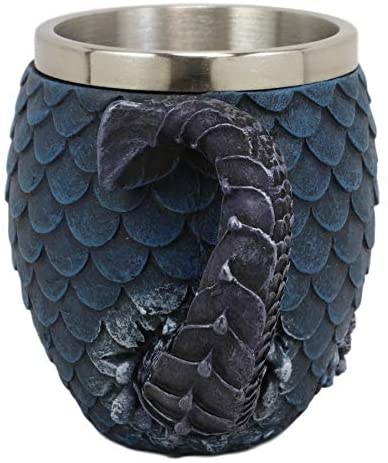 Blue Dragon Hatchling Drinking Mug