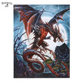 Perenelle's Bower Dragon Canvas Plaque by Alchemy Gothic
