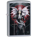 Valour Dragon Warrior Zippo Lighter by Anne Stokes