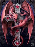 Anne Stokes Gothic Guardian 40cm x 30cm 3D Lenticular Print