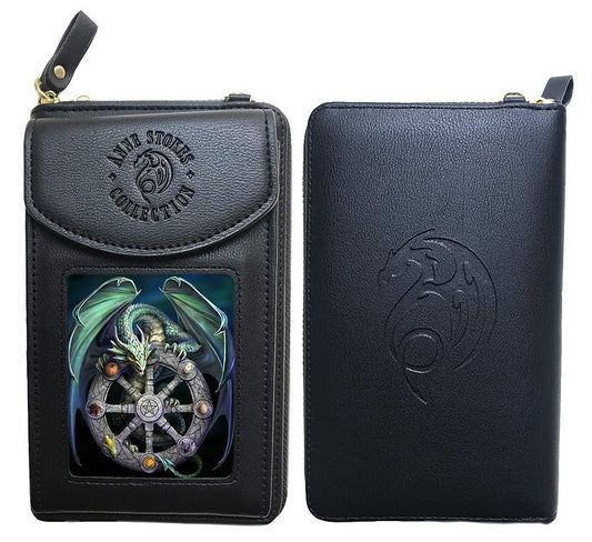 Anne Stokes Wheel of the year 3D Lenticular Purse & Phone Holder