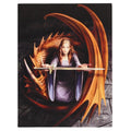 Truth Dragon Canvas Plaque by Anne Stokes