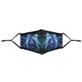 Ice Dragon PPE Face Mask by Anne Stokes