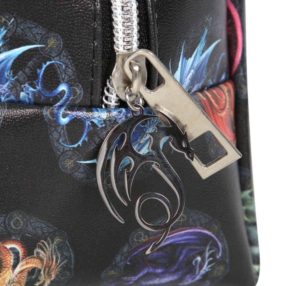 Dragons of the Sabbats Makeup Bag by Anne Stokes