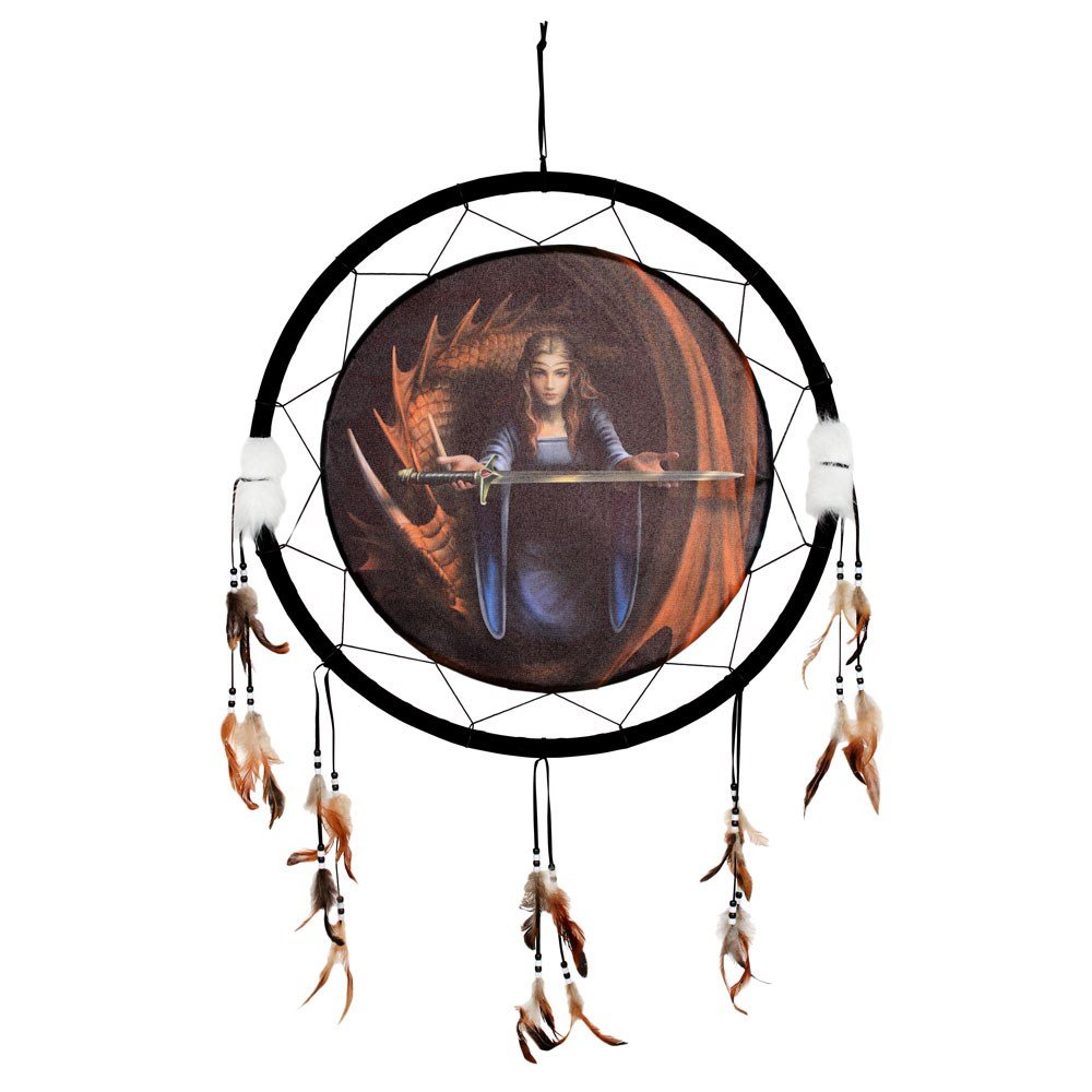 The Truth Dragon Dreamcatcher by Anne Stokes