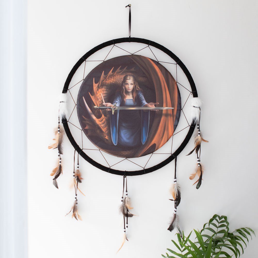 The Truth Dragon Dreamcatcher by Anne Stokes