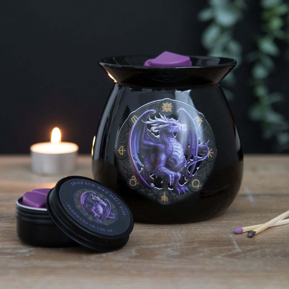 Samhain Wax Melt Burner Gift Set by Anne Stokes