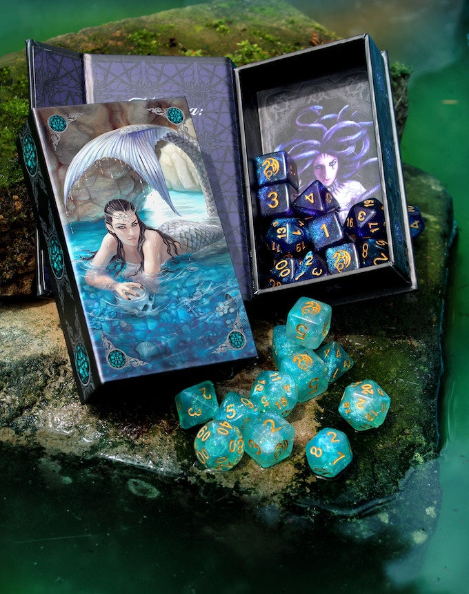 Medusa Dice Set - Anne Stokes