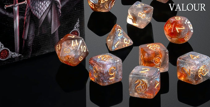 Valour Dice Set - Anne Stokes