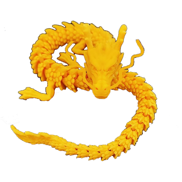 Poseable Chinese Dragon Aquarium Figurines