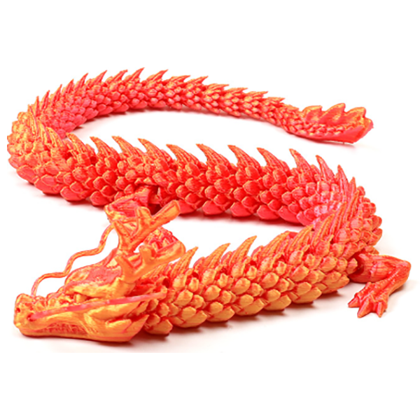 Poseable Chinese Dragon Aquarium Figurines