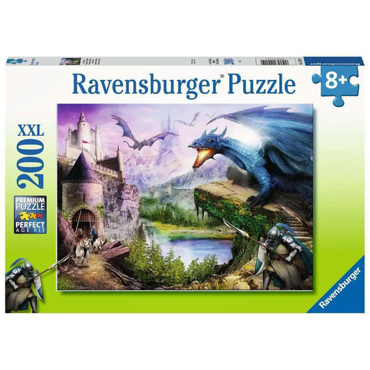 Mountains of Mayhem Dragon Puzzle 200 pieces