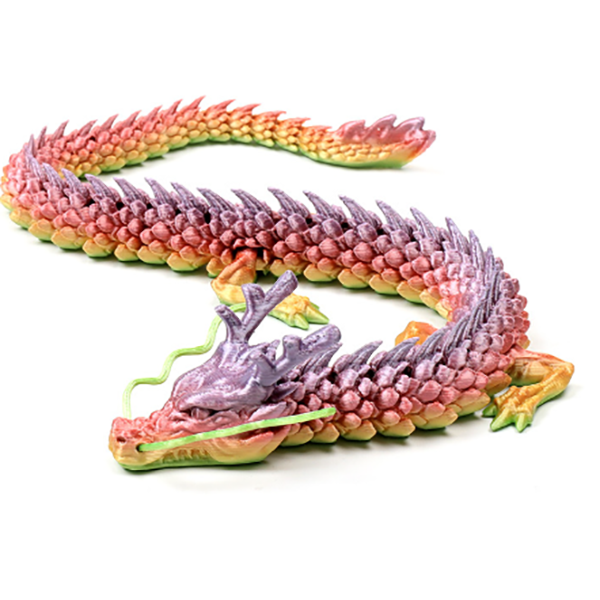 Poseable Chinese Dragon Aquarium Figurines