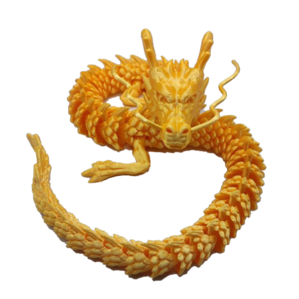 Poseable Chinese Dragon Aquarium Figurines