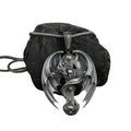 Vintage Alloy Dragon Skull Cross Pendant