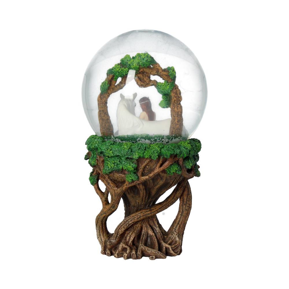 Pure Heart Snow Globe by Anne Stokes