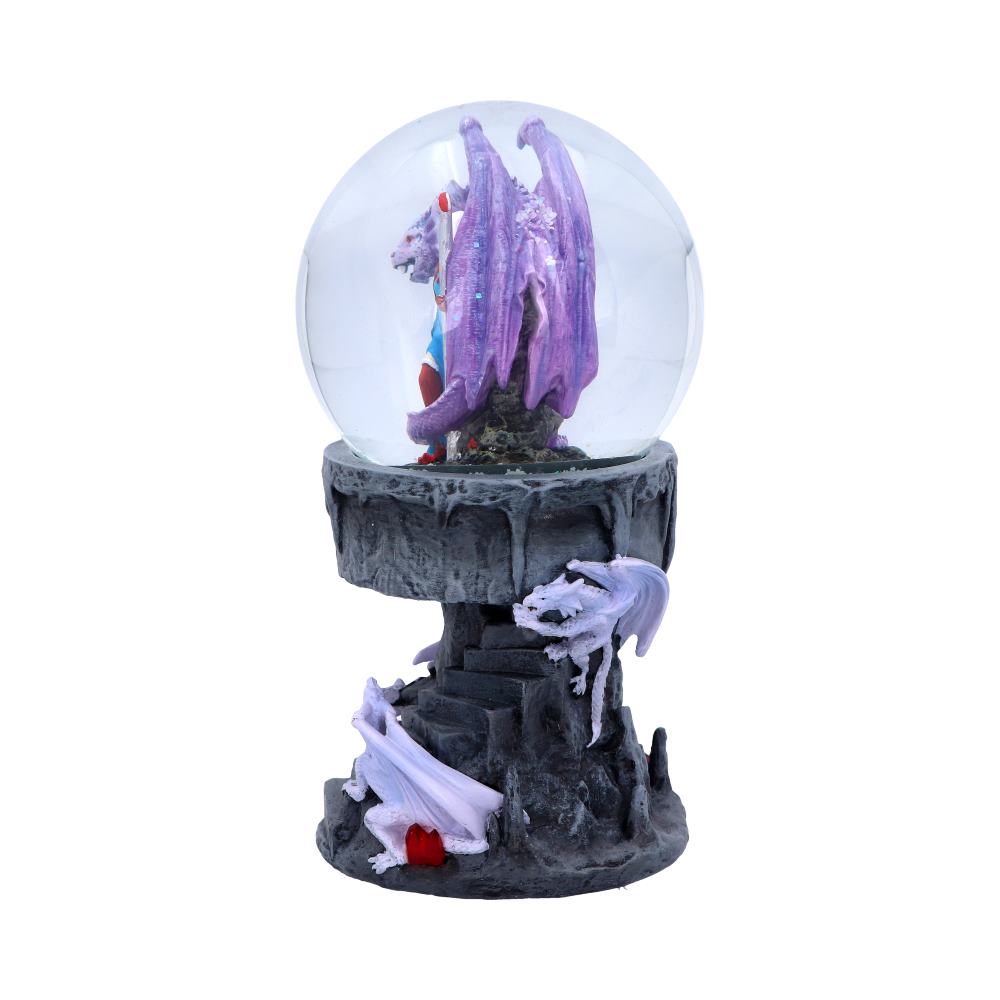 Dragon Mage Snow Globe by Anne Stokes