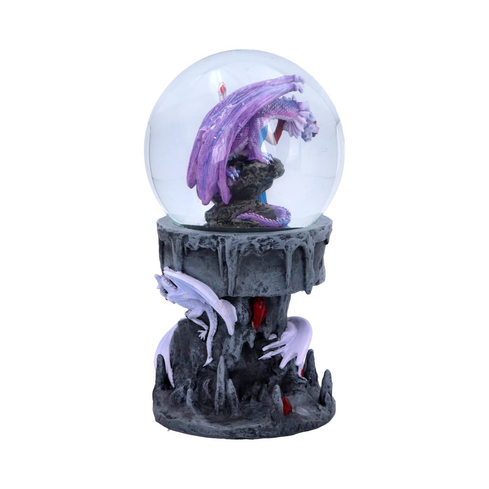 Dragon Mage Snow Globe by Anne Stokes