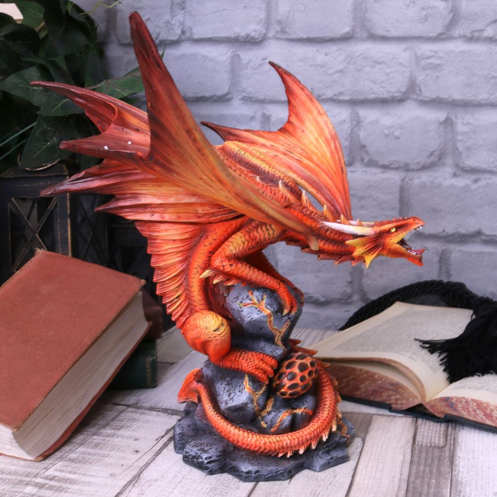 Anne Stokes Fire Dragon Figurine – Adult 24.5cm