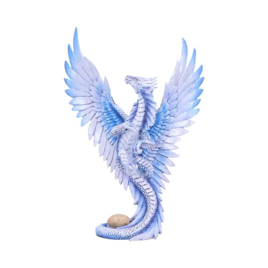 Anne Stokes Adult Silver Dragon Figurine