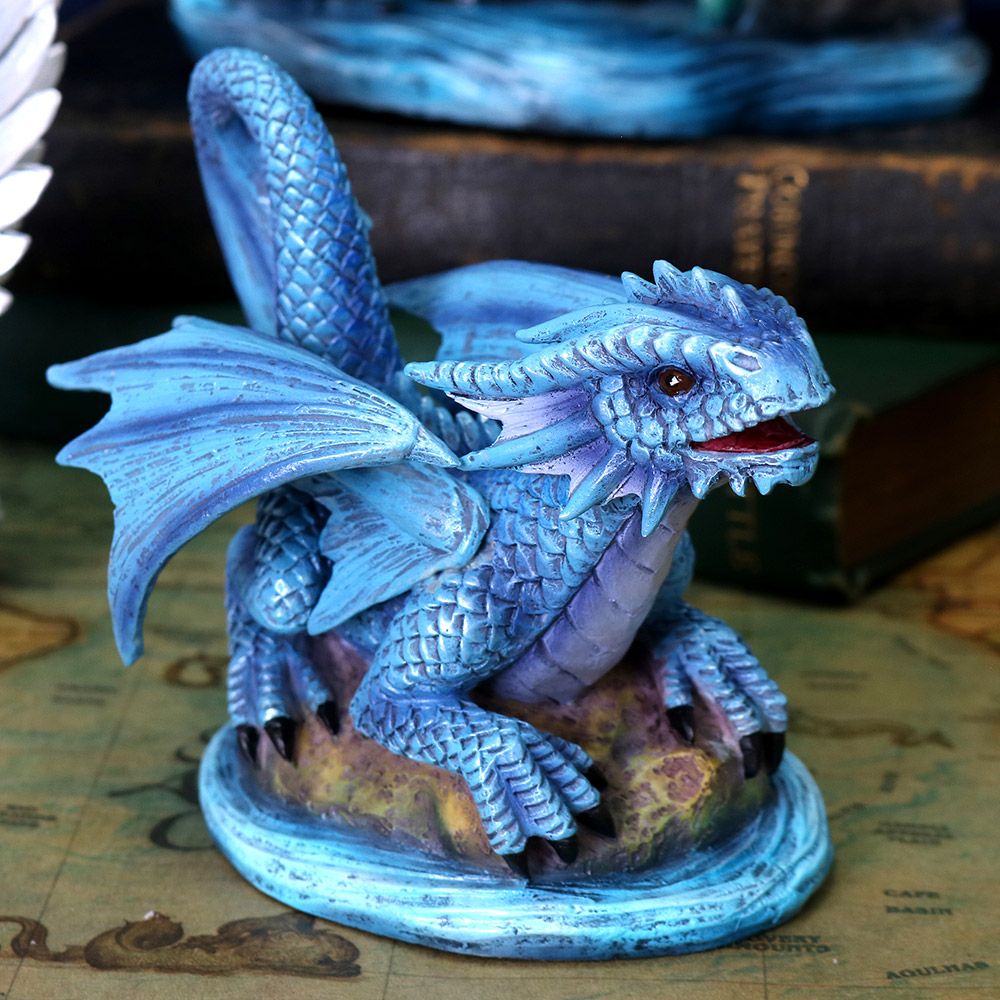 Anne Stokes Water Dragon Figurine – Small 11.5cm