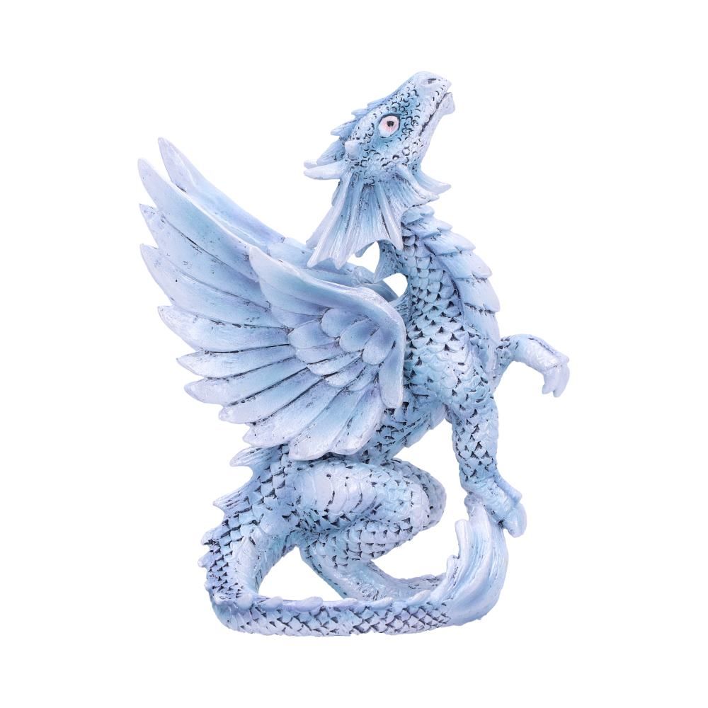 Anne Stokes Silver Dragon Figurine – Small 11.5cm