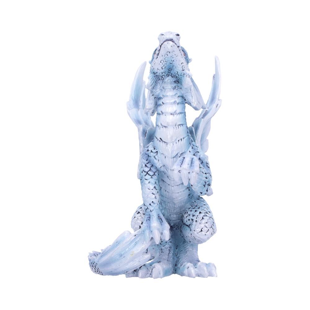 Anne Stokes Silver Dragon Figurine – Small 11.5cm