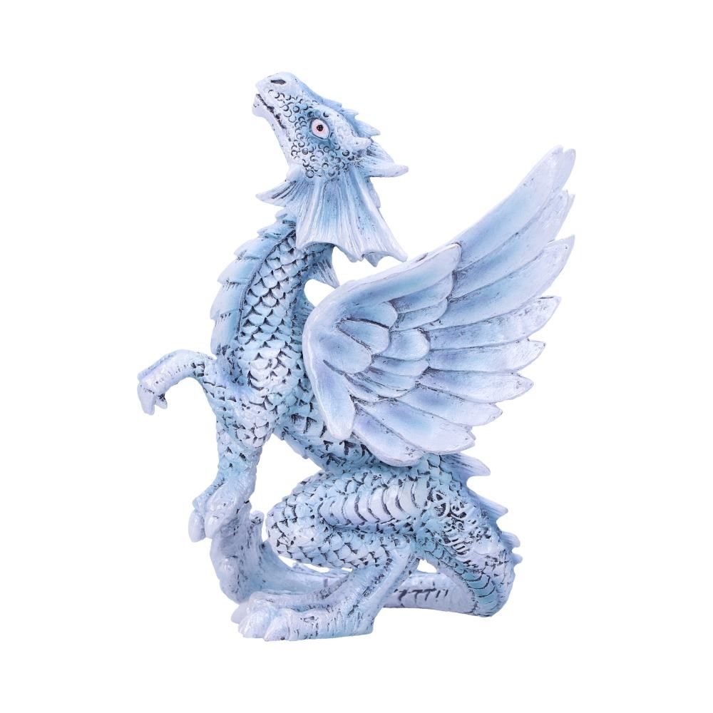 Anne Stokes Silver Dragon Figurine – Small 11.5cm