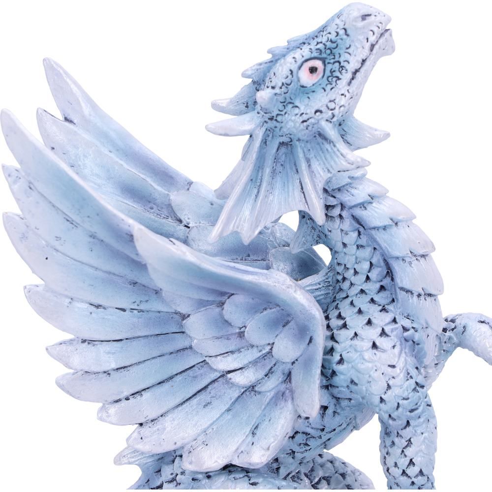 Anne Stokes Silver Dragon Figurine – Small 11.5cm