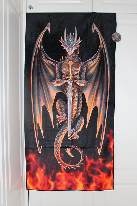Dragon Warrior 400GSM Beach Towel