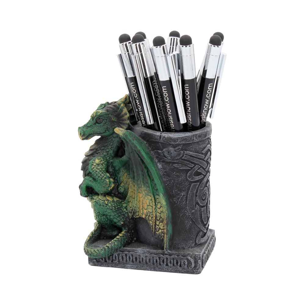 Wyrm Dragon Pen Pot 10.6cm